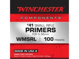 Winchester Small Rifle 5.56mm NATO-Spec Military Primers #41 - 271709 WMSRL