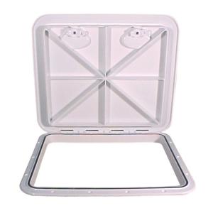 Beckson Marine 18x21 Flush Hatch Horizontal or Vertical - White, HT1821-W