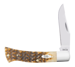 Case Knives Axe Handle Knife 4" Amber Bone (BR61135 SS) 10799