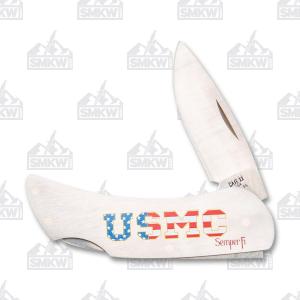 Case USMC Sepmer Fi Stainless Steel Lockback 021205131931