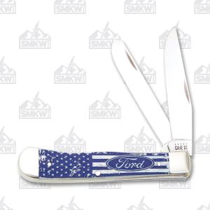 Case Ford White Smooth Bone Trapper 021205143286