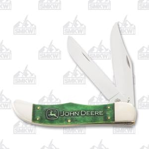 Case John Deere Green Bone Large Hunter 021205157542