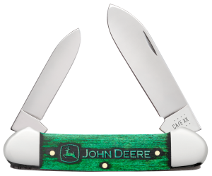 Case John Deere Green Wash Bone Canoe 021205157832