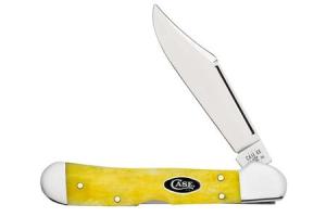 Yellow Bone Mini CopperLock Folding Knife 