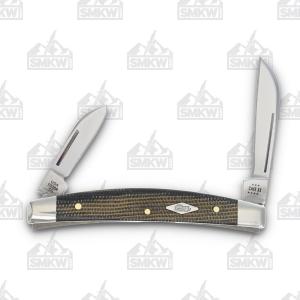 Case Green & Black Micarta Small Congress Folding Knife 021205234779