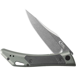Case XX 53504 Shark Tooth Linerlock Gray