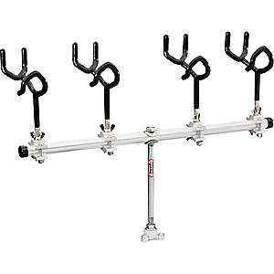 Driftmaster Round T-Bar Rod Holder System - stainless steel