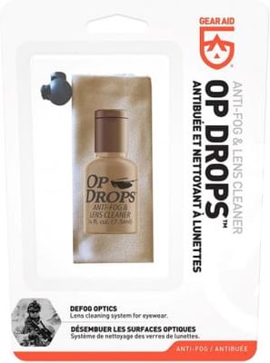 McNett OP Drops Cleaning Kit, 1/4 oz Anti-fog And Cleaning Kit 191457
