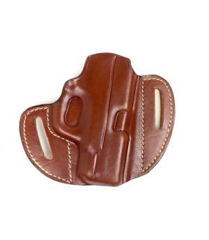 Hunter Company 2 Loop Pancake Style Holster, Small Frame, Smith&Wesson BodyGuard .38spl, Chestnut Tan, Chestnut Tan, 3654