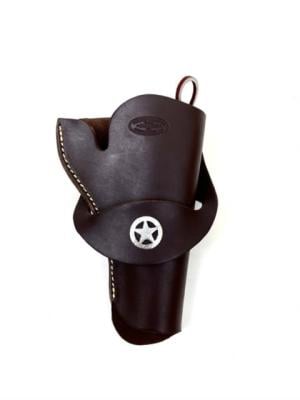 Hunter Company Western Crossdraw Holster w/ Concho, Large Frame Single Action Revolvers, Antique Brown, 1090C-40 021771901402