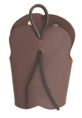 Hunter Company Universal Western Holster for Large Frame Single Action Revolver, Ambidextrous, Antique Brown, Chestnut Tan, 1096-0A 021771991243