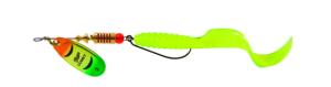 Mepps Comet Combo 1/4oz Firetiger Platium-Chartreuse, C3C FTP-10