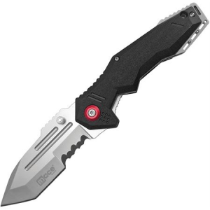 Mace MACE KNIFE TACTICAL FOLDING 4" W/SPRING ASSIST BLACK< 022188804782