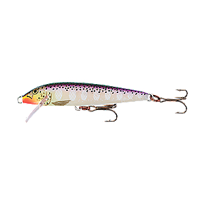 Rapala F05RT Original Floating Lure Size 05, 2" Length, 3'-5' Depth, 2 Number 10 Treble Hooks, Rainbow Trout, Per 1 022677000220