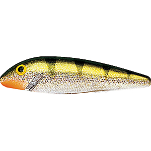 Rapala F09FT Original Floating Lure Size 09, 3 1/2" Length, 3'-5' Depth, 2 Number 7 Treble Hooks, Fire Tiger, Per 1 F09FT