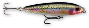 Rapala Saltwater Skitter Walk Topwater Lure, Floating, Holographic Silver, 5/8oz, 4 3/8in, SSW11HS SSW11HS