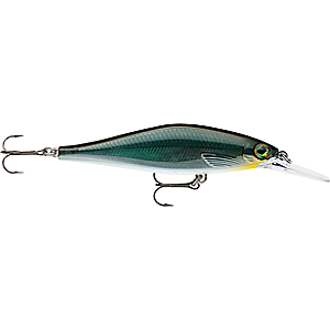 Rapala SDRSD09S Shadow Rap Shad Deep Hard Bait Lure Freshwater, Size 09, 3 1/2" Length, 5'-6' Depth, Silver, Package of 1 022677268989