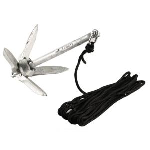 Attwood Marine Grapnel Anchor Kit Kayak, 11959-1
