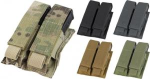 Condor Double Pistol Mag Pouch, Black, MA23-002 022886023027