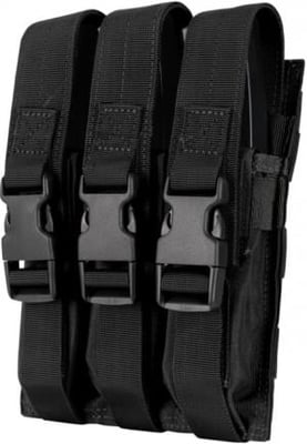 Condor Triple MP5 Mag Pouch, Black, MA37-002 022886037024