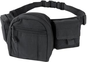 Condor Fanny Pack Waist Bag, Black, 143-002 022886143022