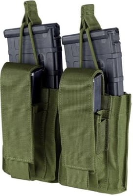 Condor Gen2 Double Kangaroo Mag Pouch, Olive Drab, 191232-001 022886278601