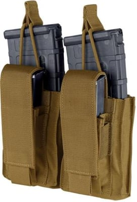 Condor Gen2 Double Kangaroo Mag Pouch, Coyote Brown, 191232-498