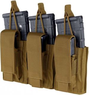 Condor Gen2 Triple Kangaroo Mag Pouch, Coyote Brown, 191233-498
