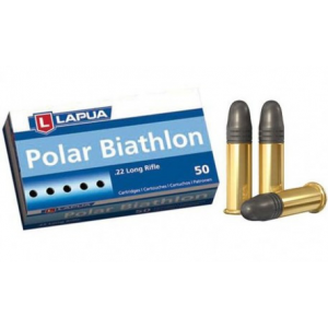 Lapua Polar Biathlon Rimfire Ammunition .22 LR 40 gr 1106 fps 50/ct LPLAP420166