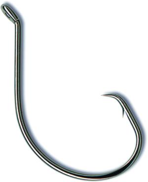 Mustad UltraPoint Demon Perfect Inline Circle Hook, Needle Point, 1X Fine, Up Eye, Black Nickel, Size 8/0, 6 per Pack, 39954NP-BN-8/0-6U