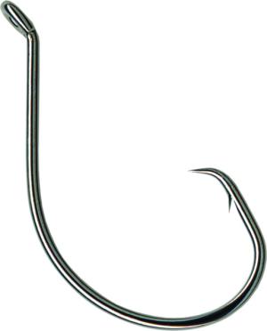 Mustad UltraPoint Demon Perfect Inline Circle Hook, Needle Point, 1X Fine, Up Eye, Black Nickel, Size 10/0, 4 per Pack, 39954NP-BN-10/0-4U