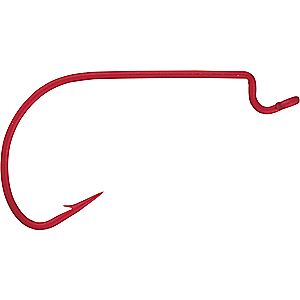 Mustad 37177 Ultra Point Mega-Bite Wide Bend Worm Hooks - Black