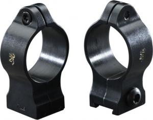 Browning Scope Rings - 1in Standard per pair - High Lustre 12340 12340