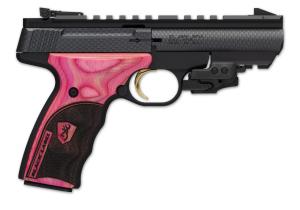 Browning Buck Mark Black Label Carbon Fiber Pink Laminate .22 LR 4-inch 10Rd 051510490