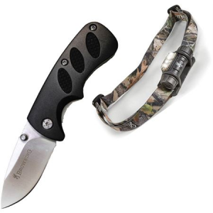 Browning 8680 LIght Combo Linerlock Folding Pocket Knife BR8680