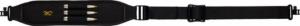 Browning BG w/Cartridge Loops Padded w/QD Swivels Gun Sling, Black, 122199925 122199925