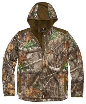 Browning High Pile Hooded Jacket - Mens, Realtree Edge, 2XL, 3045466005