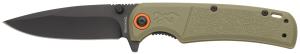 BROWNING KNIFE BUCKMARK SLIM FOLDER 3.18" POLY HANDLE SAGE 3220513