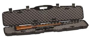 Plano Pro-Max Pillar Lock Single Long Gun Case, Lockable, Airline Approved, Black, 53.25in X 4.125in X 12in, Q3-GB-1531-04 153104