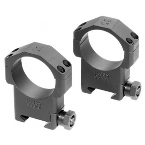 Badger Ordnance 35mm Two-Piece 1.375" Extra High 4 & 4 Screws Aluminum Black Scope Rings 306-130 024592249463
