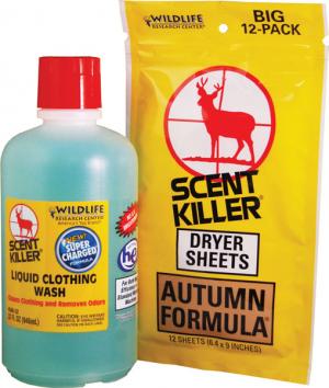 Wildlife Reseach SC/KLLR Wash and Dryer Sheets 024641546802