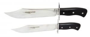 Humvee 2pc Bowie Set 10/14inch Black - HMV-BC-03-BK