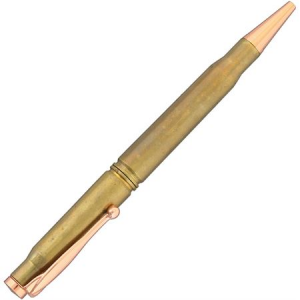 Caliber Gourmet 1014 Bullet Ball Point Pen with Brass Construction