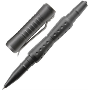 Uzi TP19GM Gun Metal Tactical Pen with Aluminum Body UZI-TACPEN19-GM