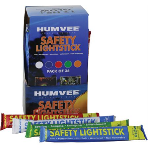 Humvee 6DB36 6" Safety Glow Stick 36 Pk HMV-6-DB-36