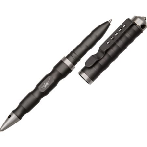 Uzi Knives P7GM Tactical Defender Pen with Gray Aluminum Housing UZITP7GM