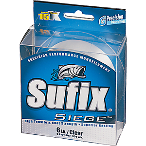 Sufix Siege™ 330-Yard Fishing Line Clear, 17 Lbs - Fishing Lines at Academy Sports 662-117