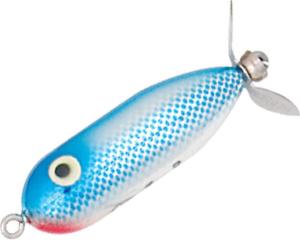 Heddon Baby Torpedo Topwater Bait, 2 1/2in, 3/8 oz, Blue Shiner, X0361NPB