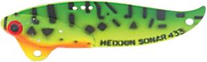 Heddon Sonar Blade Bait, Fluorescent Green Crawdad, 1 7/8in, 1/4oz, X0431GRA