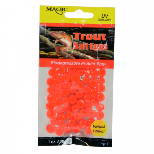 Magic Trout Bait Eggs - 1 oz - Bright Red 26312343